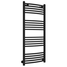 Полотенцесушитель водяной 1200х500 черный матовый Сунержа Аркус 31-0251-1250