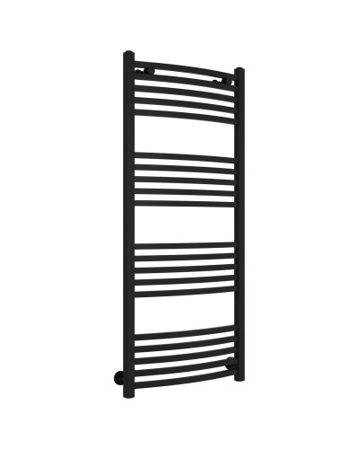 Полотенцесушитель водяной 1200х500 черный матовый Сунержа Аркус 31-0251-1250