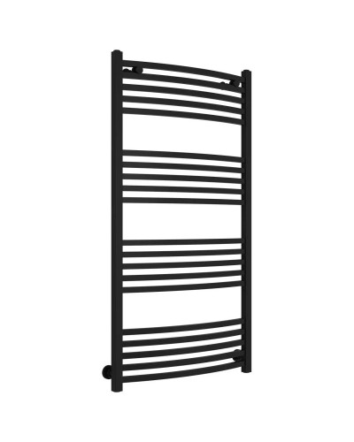 Полотенцесушитель водяной 1200х600 черный матовый Сунержа Аркус 31-0251-1260