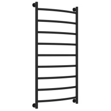 Полотенцесушитель водяной 1200х600 черный матовый Сунержа Галант+ 31-0200-1260