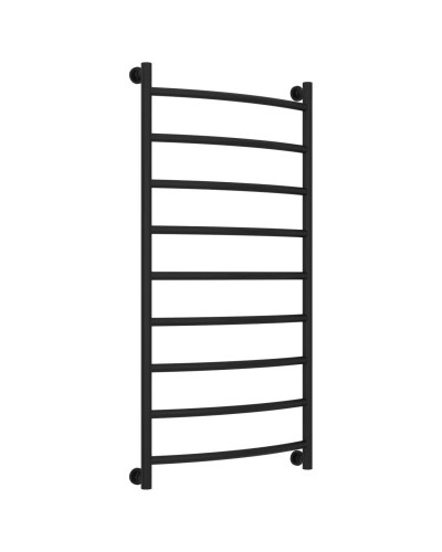 Полотенцесушитель водяной 1200х600 черный матовый Сунержа Галант+ 31-0200-1260