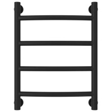 Полотенцесушитель водяной 500х400 черный матовый Сунержа Галант+ 31-0200-5040