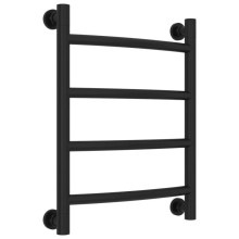Полотенцесушитель водяной 500х400 черный матовый Сунержа Галант+ 31-0200-5040