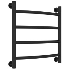 Полотенцесушитель водяной 500х500 черный матовый Сунержа Галант+ 31-0200-5050