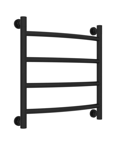 Полотенцесушитель водяной 500х500 черный матовый Сунержа Галант+ 31-0200-5050