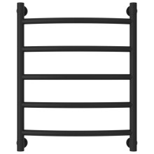 Полотенцесушитель водяной 600х500 черный матовый Сунержа Галант+ 31-0200-6050