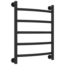 Полотенцесушитель водяной 600х500 черный матовый Сунержа Галант+ 31-0200-6050