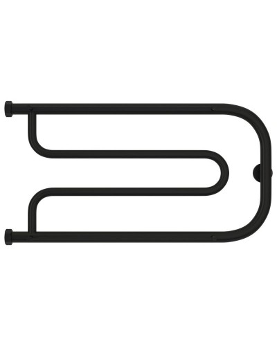 Полотенцесушитель водяной 320х650 черный матовый Сунержа Гусли 2 полки 31-0010-3265