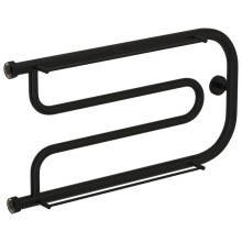 Полотенцесушитель водяной 320х650 черный матовый Сунержа Гусли 2 полки 31-0010-3265