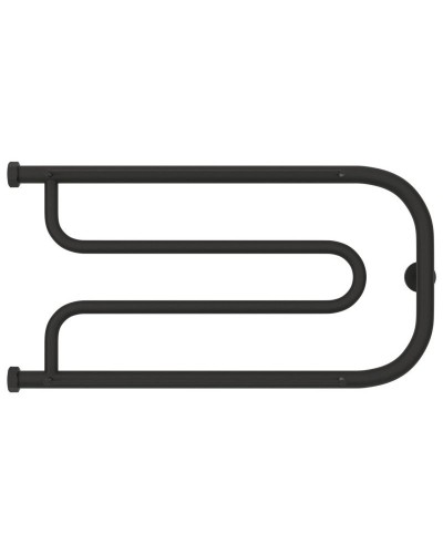 Полотенцесушитель водяной 320х650 темный титан муар Сунержа Гусли 2 полки 15-0010-3265