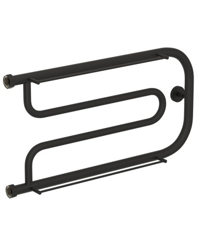 Полотенцесушитель водяной 320х650 темный титан муар Сунержа Гусли 2 полки 15-0010-3265