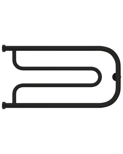 Полотенцесушитель водяной 320х650 черный матовый Сунержа Гусли 31-0009-3265