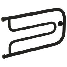 Полотенцесушитель водяной 320х650 черный матовый Сунержа Гусли 31-0009-3265