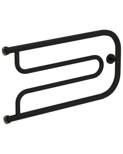 Полотенцесушитель водяной 320х650 черный матовый Сунержа Гусли 31-0009-3265