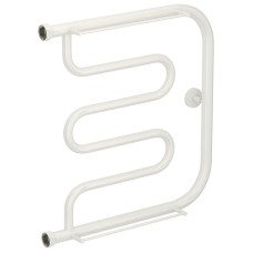 Полотенцесушитель водяной 500х500 белый глянец Сунержа Лира 2 полки 12-0012-5050