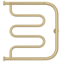 Полотенцесушитель водяной 500х500 шампань матовая Сунержа Лира 2 полки 022-0012-5050