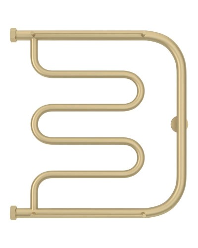 Полотенцесушитель водяной 500х500 шампань матовая Сунержа Лира 2 полки 022-0012-5050