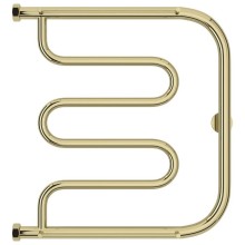 Полотенцесушитель водяной 500х500 шампань Сунержа Лира 2 полки 020-0012-5050