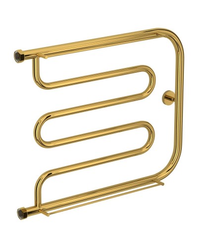 Полотенцесушитель водяной 500х650 золотой Сунержа Лира 2 полки 03-0012-5065
