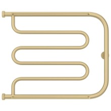 Полотенцесушитель водяной 500х650 шампань матовая Сунержа Лира 2 полки 022-0012-5065