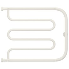Полотенцесушитель водяной 500х650 белый матовый Сунержа Лира 2 полки 30-0012-5065