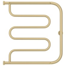 Полотенцесушитель водяной 600х600 шампань матовая Сунержа Лира 2 полки 022-0012-6060