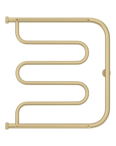 Полотенцесушитель водяной 600х600 шампань матовая Сунержа Лира 2 полки 022-0012-6060