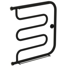 Полотенцесушитель водяной 600х600 черный матовый Сунержа Лира 2 полки 31-0012-6060