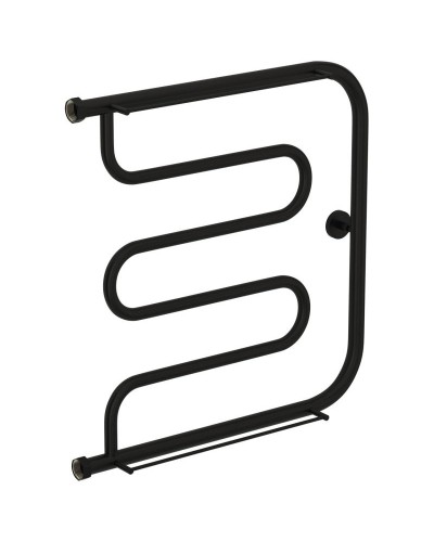 Полотенцесушитель водяной 600х600 черный матовый Сунержа Лира 2 полки 31-0012-6060