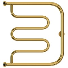 Полотенцесушитель водяной 500х500 золотой Сунержа Лира 03-0011-5050