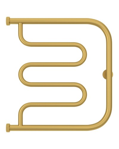 Полотенцесушитель водяной 500х500 золотой матовый Сунержа Лира 032-0011-5050