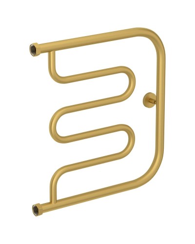 Полотенцесушитель водяной 500х500 золотой матовый Сунержа Лира 032-0011-5050