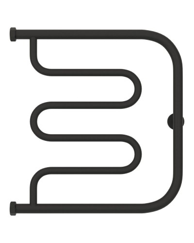 Полотенцесушитель водяной 500х500 темный титан муар Сунержа Лира 15-0011-5050