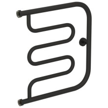 Полотенцесушитель водяной 500х500 темный титан муар Сунержа Лира 15-0011-5050