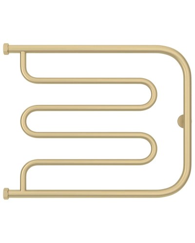 Полотенцесушитель водяной 500х650 шампань матовая Сунержа Лира 022-0011-5065