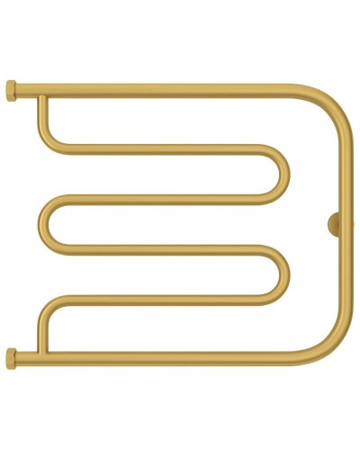 Полотенцесушитель водяной 500х650 золотой матовый Сунержа Лира 032-0011-5065