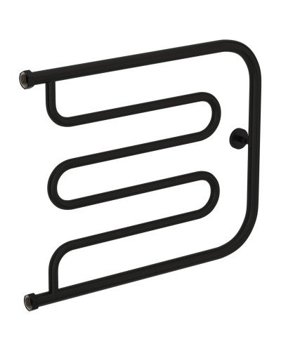 Полотенцесушитель водяной 500х650 черный матовый Сунержа Лира 31-0011-5065