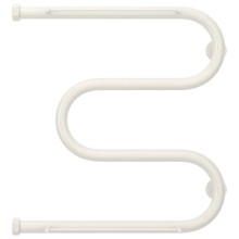 Полотенцесушитель водяной 500х500 белый глянец Сунержа М-образный 2 полки 12-0008-5050