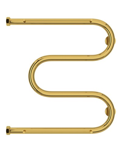 Полотенцесушитель водяной 500х500 золотой Сунержа М-образный 2 полки 03-0008-5050