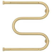 Полотенцесушитель водяной 500х500 шампань матовая Сунержа М-образный 2 полки 022-0008-5050