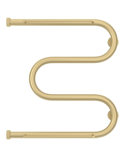 Полотенцесушитель водяной 500х500 шампань матовая Сунержа М-образный 2 полки 022-0008-5050