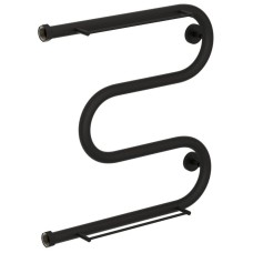 Полотенцесушитель водяной 500х500 темный титан муар Сунержа М-образный 2 полки 15-0008-5050