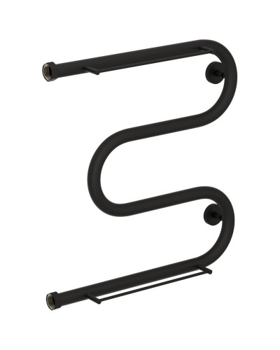 Полотенцесушитель водяной 500х500 темный титан муар Сунержа М-образный 2 полки 15-0008-5050