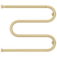 Полотенцесушитель водяной 500х650 шампань матовая Сунержа М-образный 2 полки 022-0008-5065