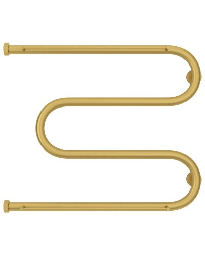 Полотенцесушитель водяной 500х650 золотой матовый Сунержа М-образный 2 полки 032-0008-5065