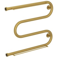 Полотенцесушитель водяной 500х650 золотой матовый Сунержа М-образный 2 полки 032-0008-5065