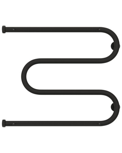 Полотенцесушитель водяной 500х650 темный титан муар Сунержа М-образный 2 полки 15-0008-5065