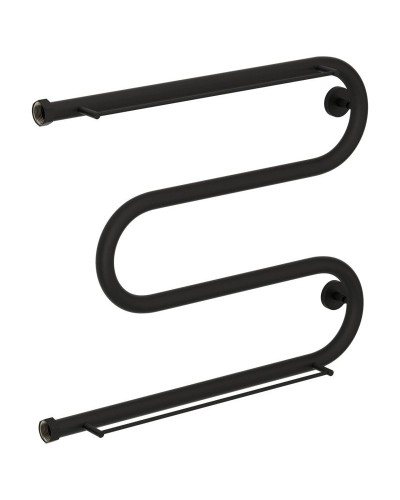 Полотенцесушитель водяной 500х650 темный титан муар Сунержа М-образный 2 полки 15-0008-5065