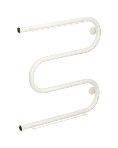 Полотенцесушитель водяной 600х600 белый глянец Сунержа М-образный 2 полки 12-0008-6060