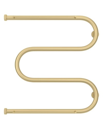 Полотенцесушитель водяной 600х600 шампань матовая Сунержа М-образный 2 полки 022-0008-6060